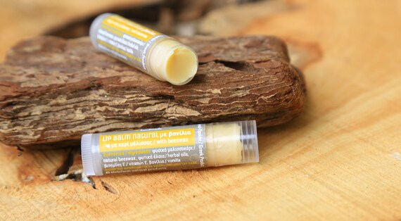 Natural Lip Balm Beeswax Lip Care Organic Lip Balm Etsy