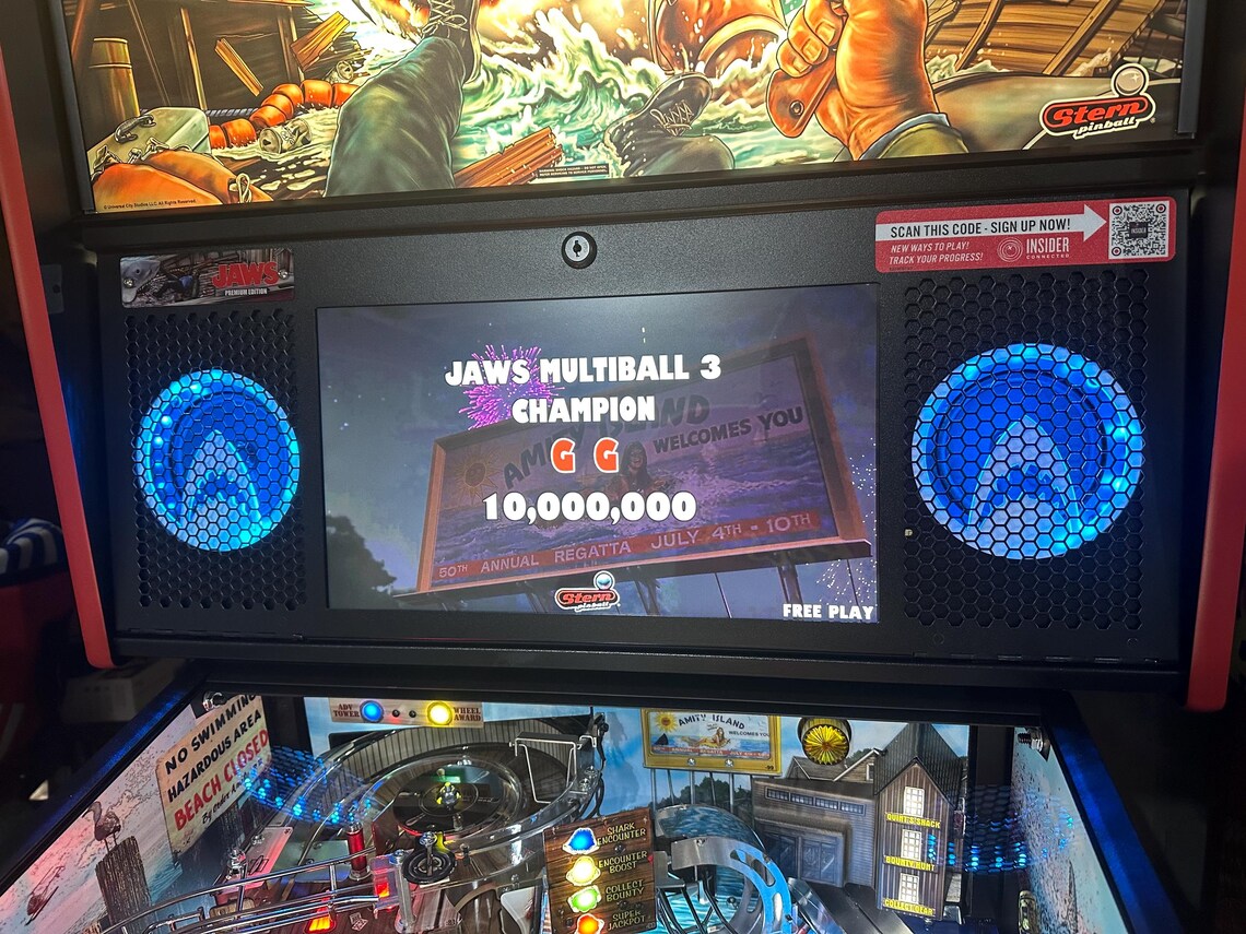 Led Diffuser Pinball Machine Jaws Pinball Machine LED Light Diffuser, 3D Printed - Etsy
