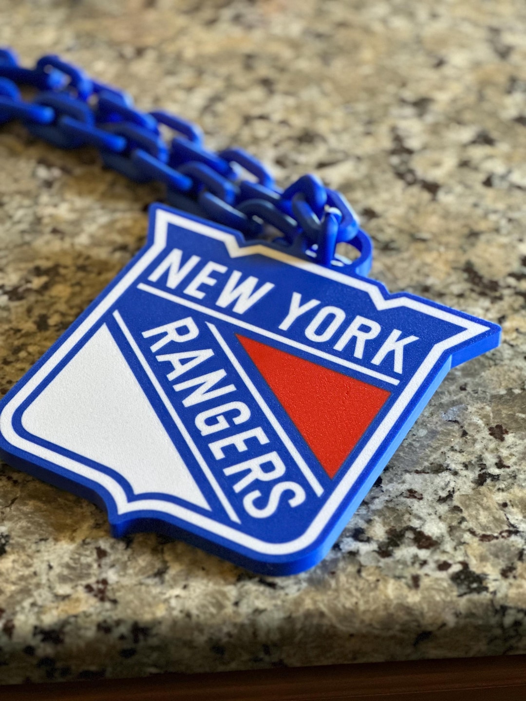 Bling Ranger New York Rangers Chain and Logo Bling - Etsy