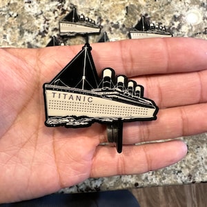 Titanic, Ship, Party, Cup Cake, Topper, Ship of Dreams, Birthday