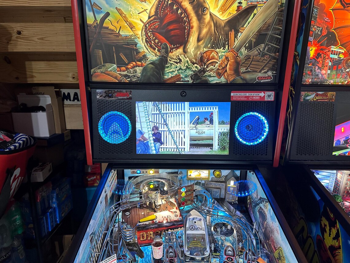Led Diffuser Pinball Machine Jaws Pinball Machine LED Light Diffuser, 3D Printed - Etsy