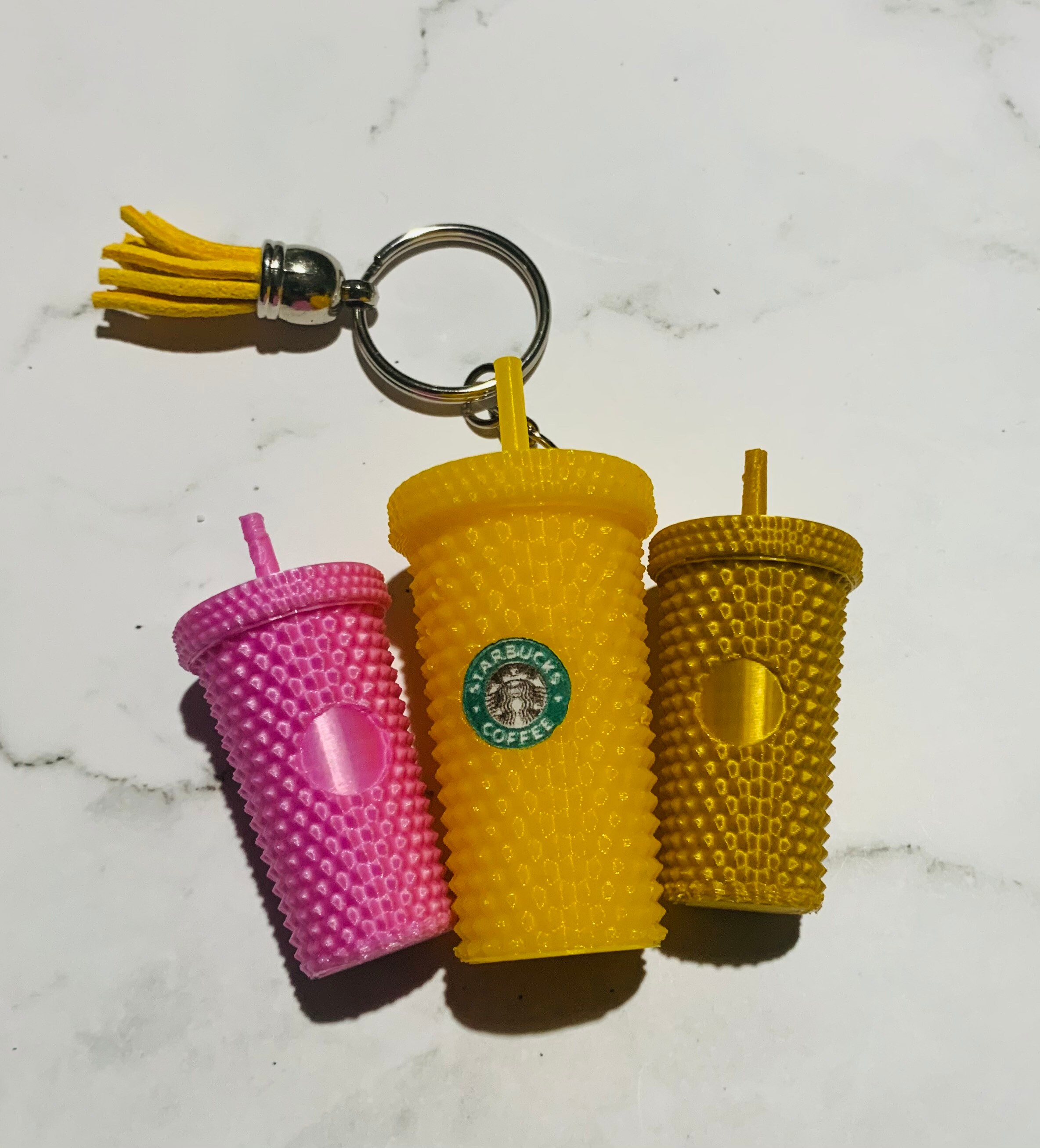 Starbucks inspired Key Chains Etsy