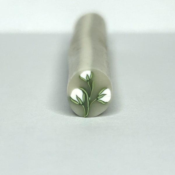 Raw Polymer Clay Berry Blossom Buds Cane