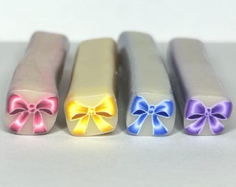 Raw Polymer Clay Schleifen Canes