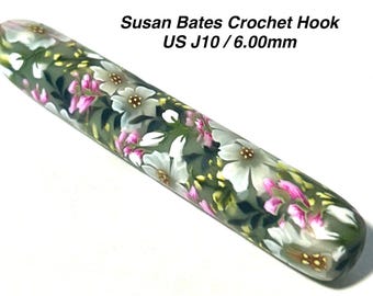 Smooth Ergonomic Berry Blossom Crochet Hook USJ10/6.00mm