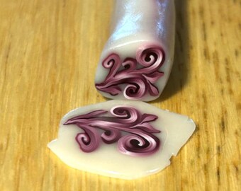 Rohe Polymer Clay Schriftrolle