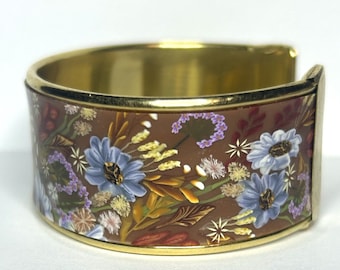 Herbst Blumen Manschette Armband