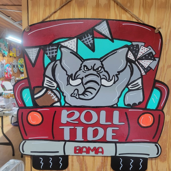 Alabama Crimson Tide Truck, Bama, Roll tide