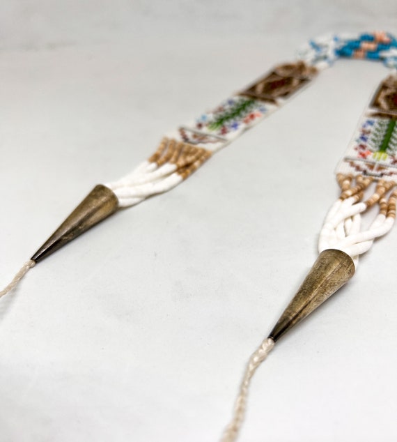 Beautiful multi-coloured beaded Long Native Ameri… - image 5