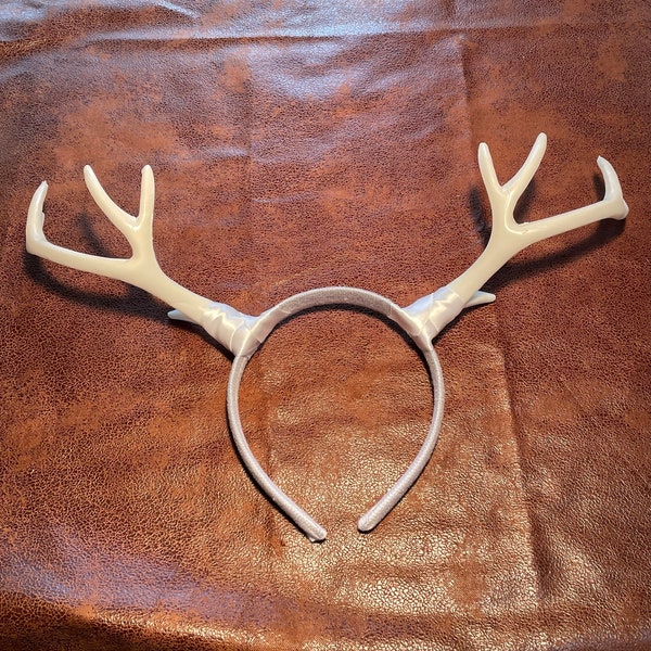 Antler headband white