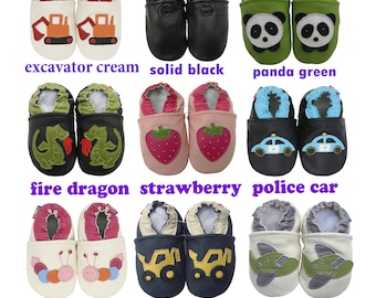 Carozoo Best-seller : chaussures de bébé en cuir à semelle souple, pantoufles pour tout-petits, chaussures de pré-marche d'intérieur pour enfants, pantoufles chaussettes pour garçons et filles, fête prénatale