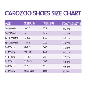 Zapatos Bebé Carozoo Baby Suela Goma. Zapatillas de cuero para niños para interior y exterior. Zapatos antideslizantes para niños pequeños Niñas Niños imagen 2