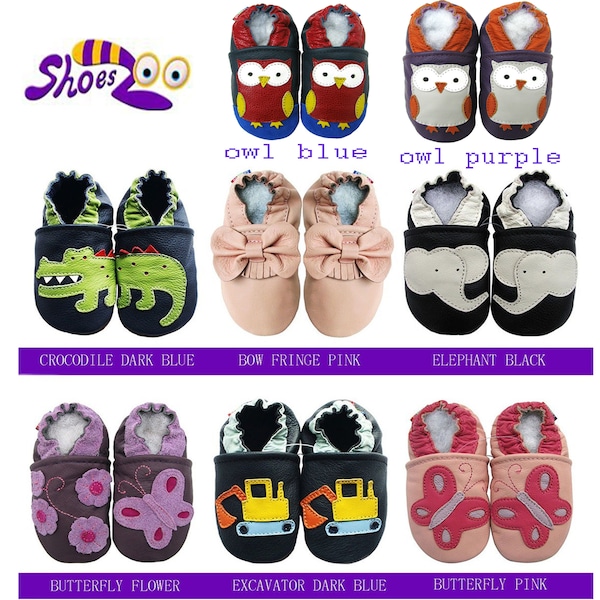 BEST SELLERS! Carozoo Baby Soft Sole Baby Kid Indoor Leather Shoes slippers socks booties moccasins girl boy cuir leder