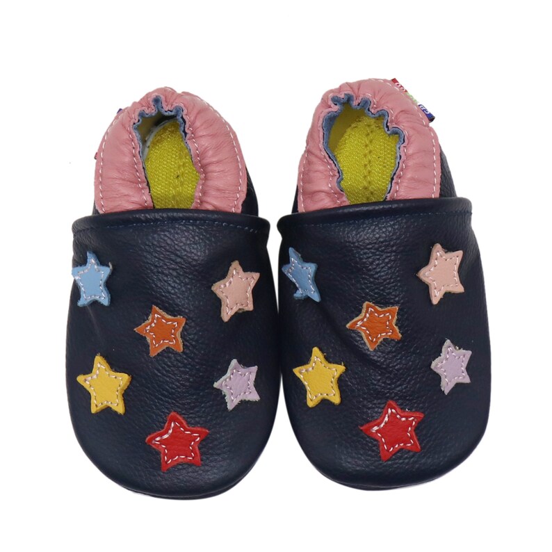 Zapatos Bebé Carozoo Baby Suela Goma. Zapatillas de cuero para niños para interior y exterior. Zapatos antideslizantes para niños pequeños Niñas Niños imagen 6