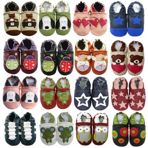 New Clearance Carozoo Soft Sole Leather infant baby shoes Toddler kid Slippers Girls Boys