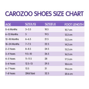 Carozoo zapatos de bebé de cuero con suela suave, zapatillas infantiles para niños y niñas imagen 2