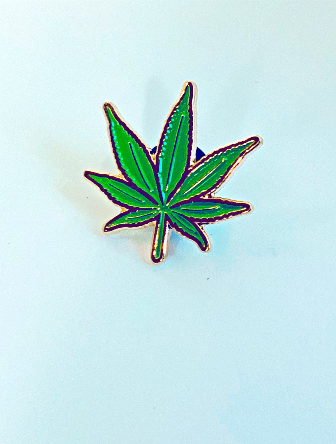 Marijuana Weed Leaf Enamel Pin Cannabis Lapel Pin Pot Pin Etsy
