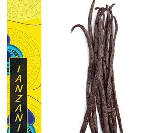 Tanzania Gourmet Vanilla Beans - Grade  A | Native Vanilla