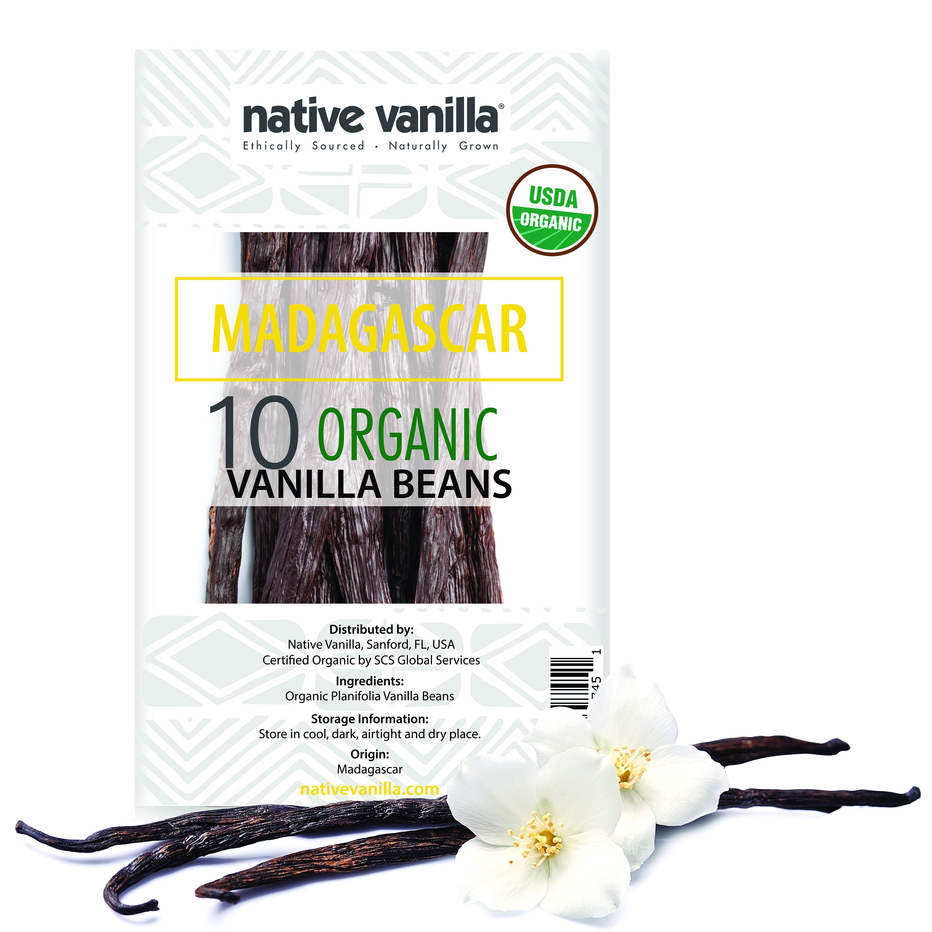Organic Madagascar Vanilla Beans Etsy