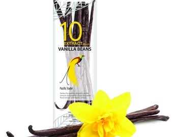 Tahitian Vanilla Beans - Grade  B | Native Vanilla