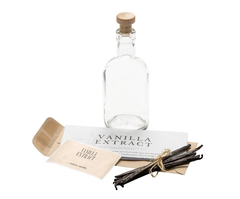 Homemade Vanilla Extract Kit Native Vanilla Etsy