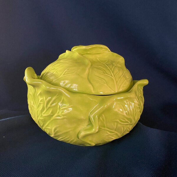 Ceramic Lettuce Bowl Etsy