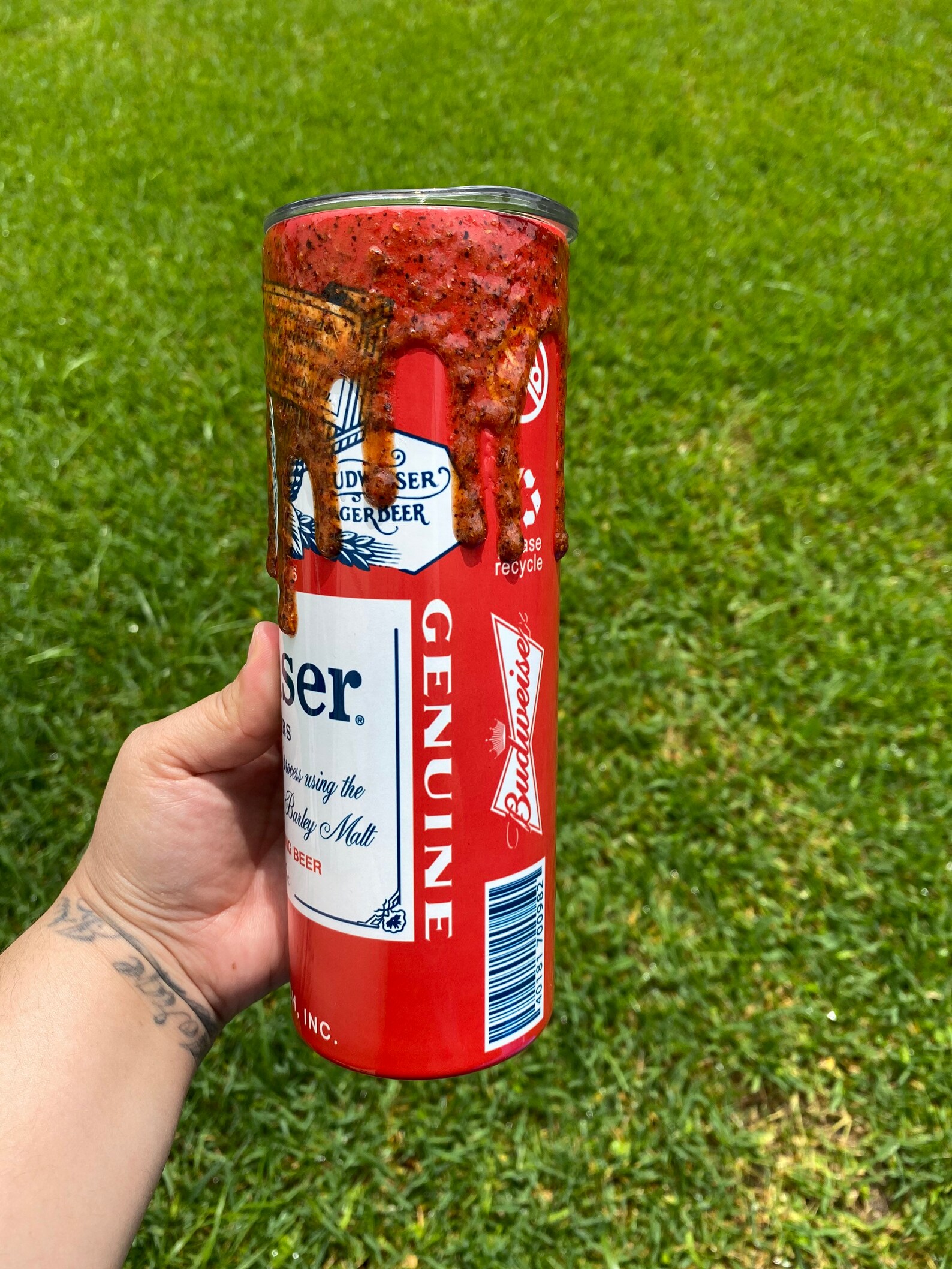Chamoy Dip Beer Tajin Chamoy Rim Tumbler Beer Tumbler Etsy