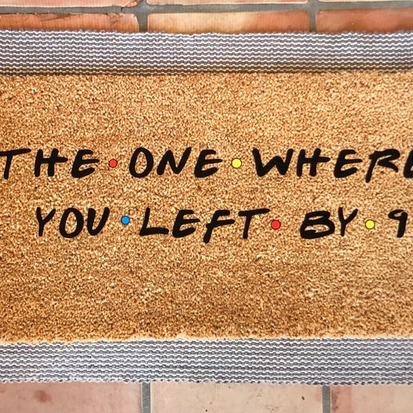 Funny Doormat Etsy