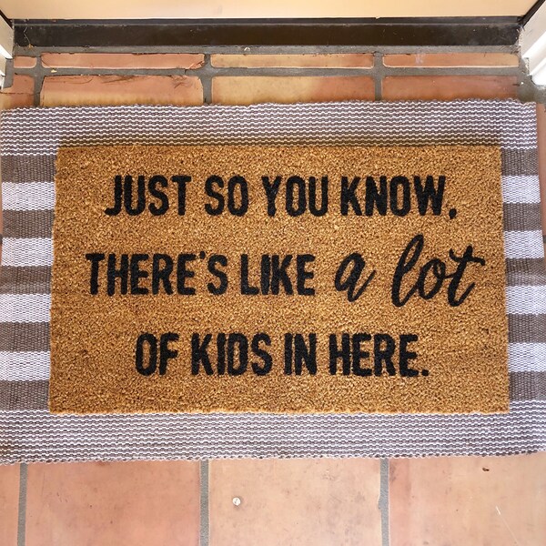 Funny Doormat Etsy