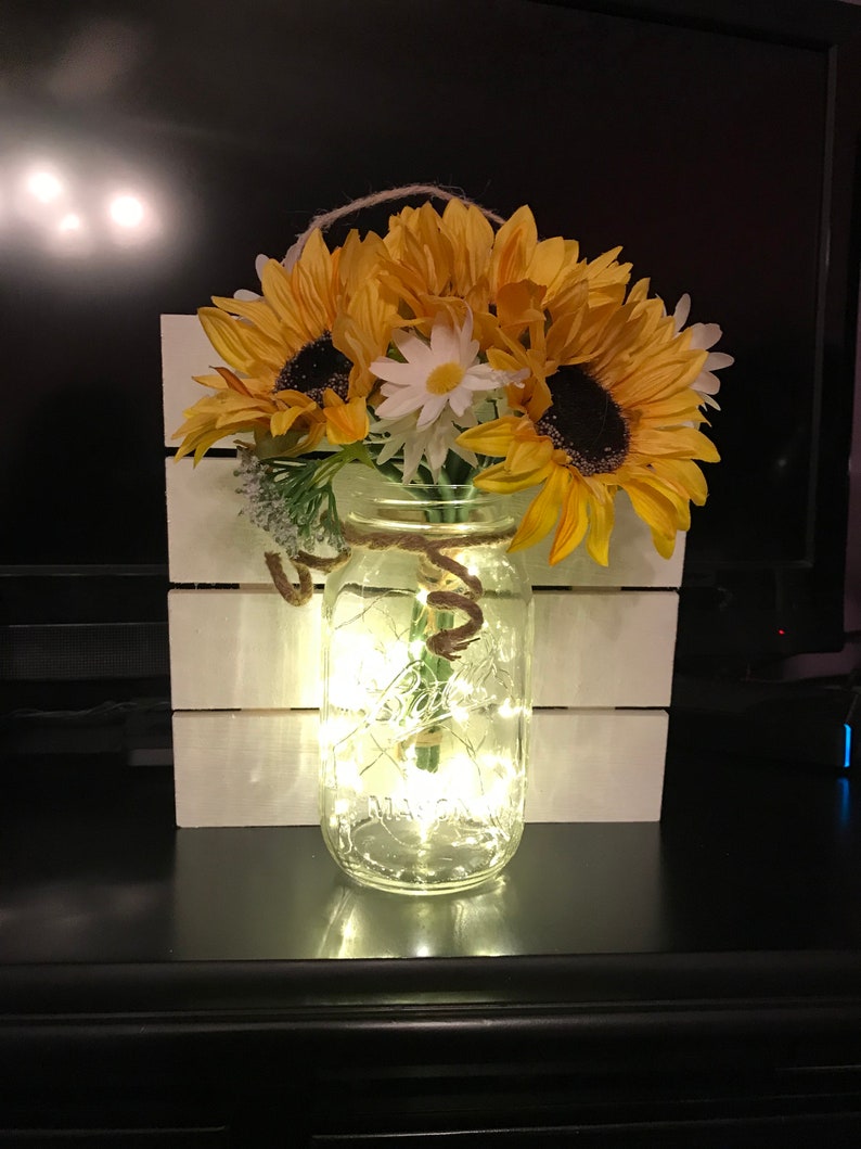 Mason Jar Decor Etsy
