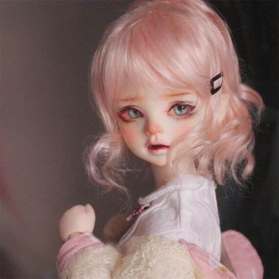 Bjd 1/3 Doll Girl rosy Free eyes and FaceUp Resin Figures 