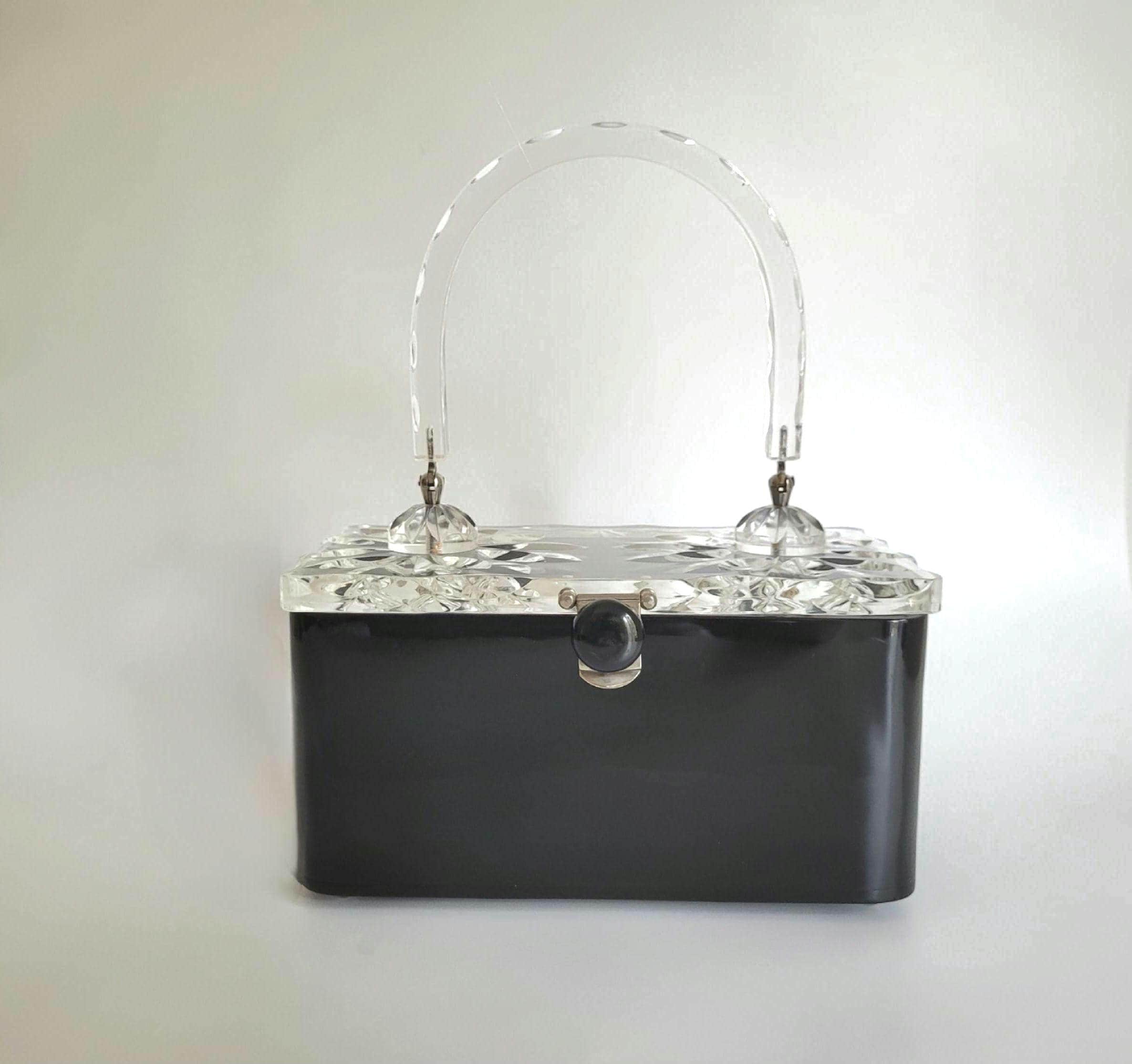 Rialto N.Y. ルーサイト　ベークライト　バッグ Rialto Lucite Purses - Etsy