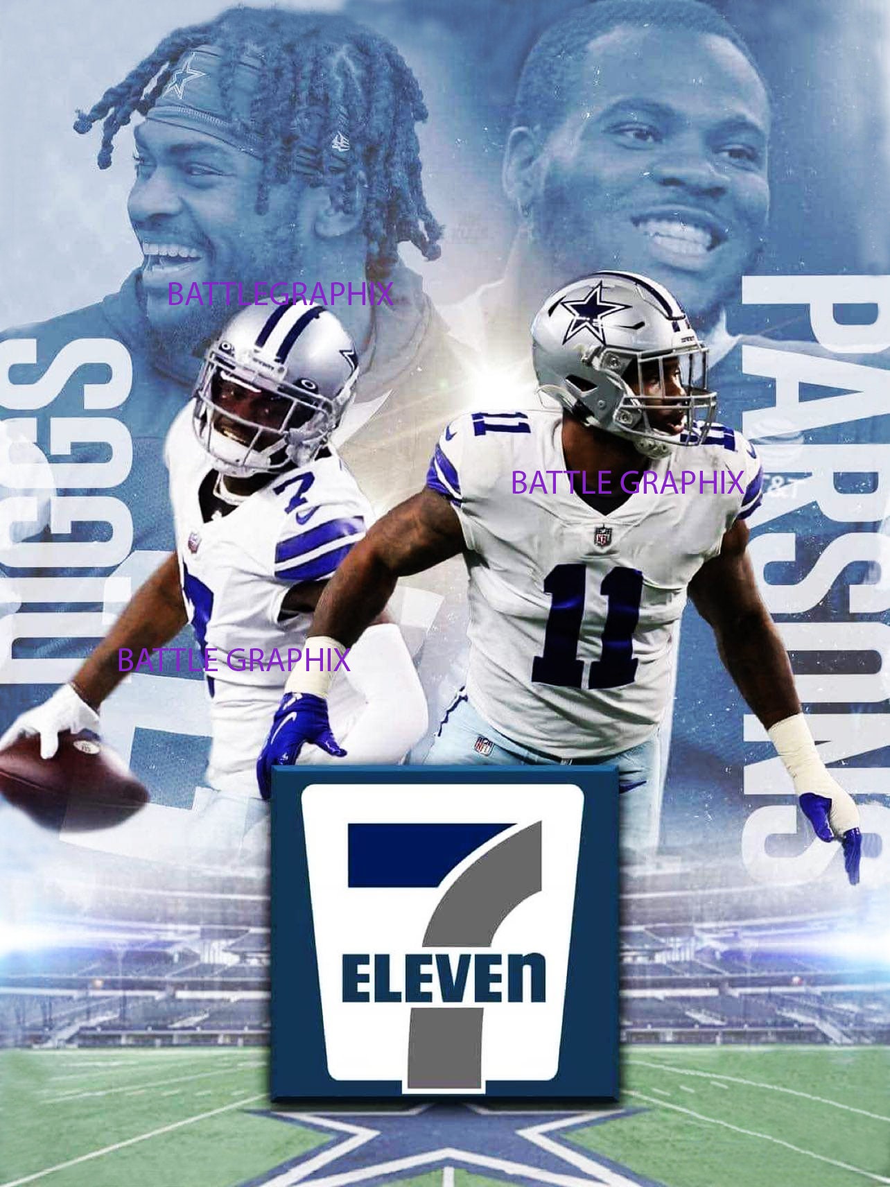 Cowboys 7/11 duo diggs and parsons