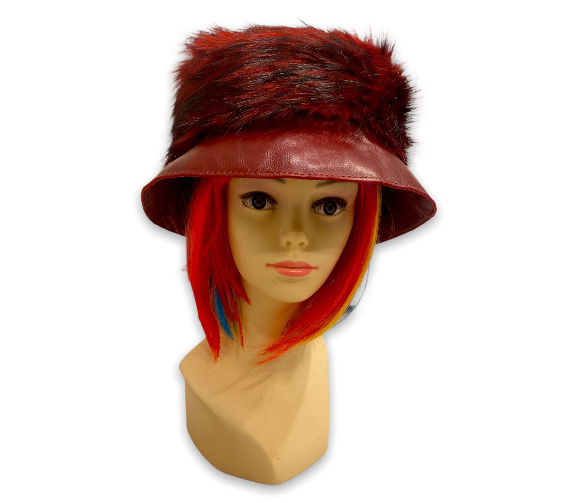 Really Cute Fur & Leather Bucket Hat The Gstaad Bucket Hat – Jocelyn main image 2