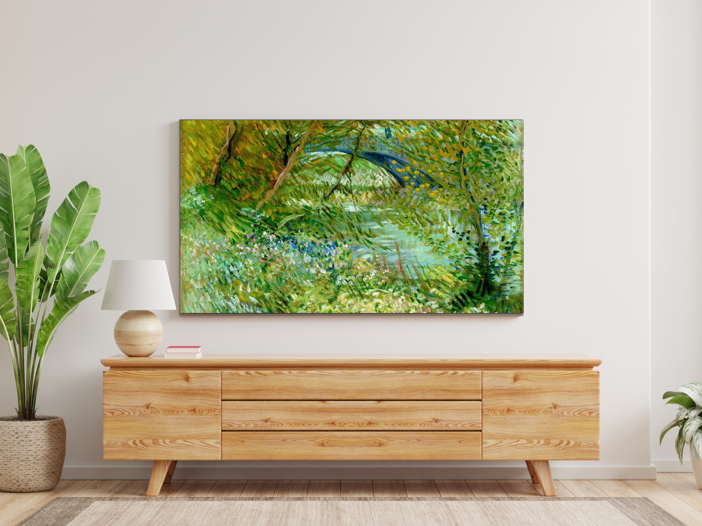 Samsung the Frame TV Art 4K Spring Frame TV Artwork for Samsung