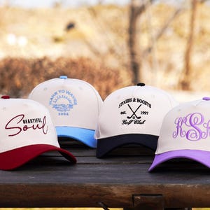 Embroidered Martini Glass Trucker Hat: Personalized Custom Design 25080402