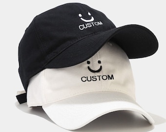 Embroidered Hat Personalized Dad Cap Custom Logo baseball hat Bachelorette hats Custom caps Sorority hat Unisex Baseball Cap 24041901
