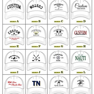 Summer Spritz Trucker Caps, Personalized Embroidered Vintage Trucker Hat, 90s Style MOM Hat, Your Design Here, Business Logo Hat Gift 250402 image 2