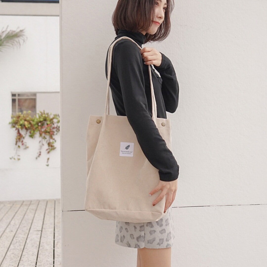 Women's Bag Large Ladies Canvas Shoulder Bags Shopping Bag Etsy