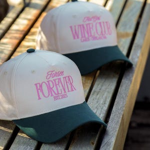 Personalized Trucker Hat, Custom Embroidered Hat, Custom Hat with Name, Bachelorette Party Hat, Women&#39;s Trucker Hat 25040205