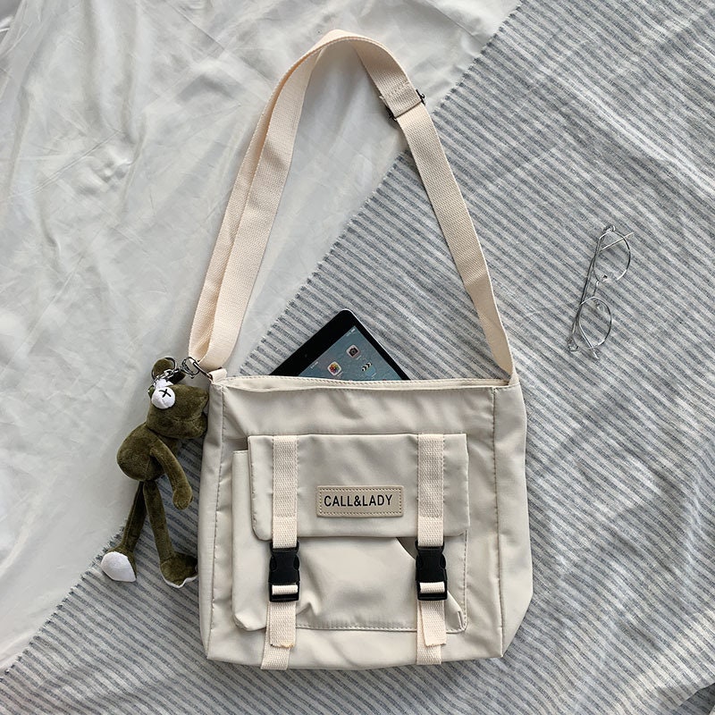 Japanese Simple Messenger Bag Korean Bag Student Nylon - Etsy
