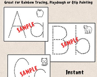 Printable Alphabet Tracing Sheets for Toddlers: Handwriting Practice (PDF Download)