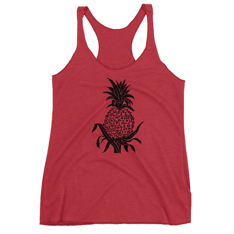 red pineapple shirt