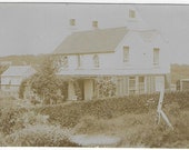 Faded Photo of a Large Detached Country House - Unused Vintage Postcard