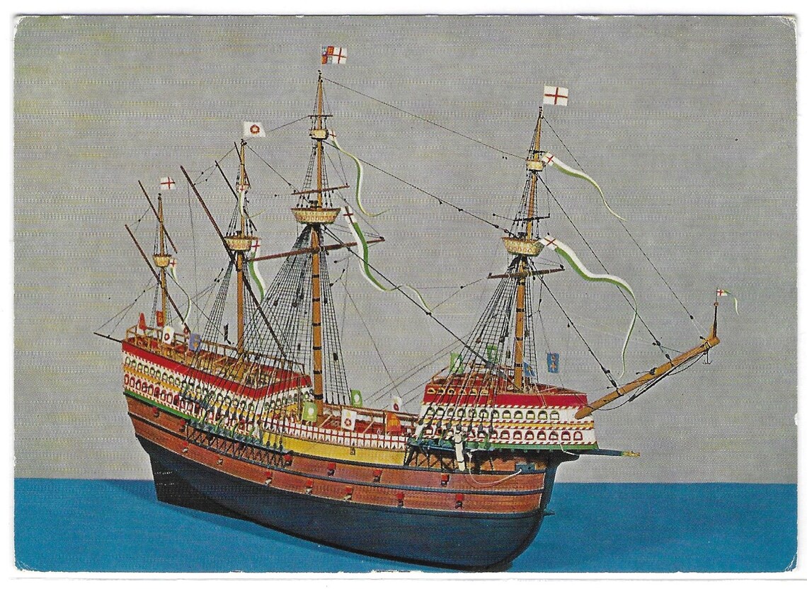 HENRY GRACE a DIEU 1540 Model Based on Drawing of Anthony Etsy