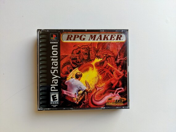 Playstation Game Rpg Maker With Manuals Original Sony Black Etsy Playstation Game Rpg Maker With Manuals Original Sony Black Etsy