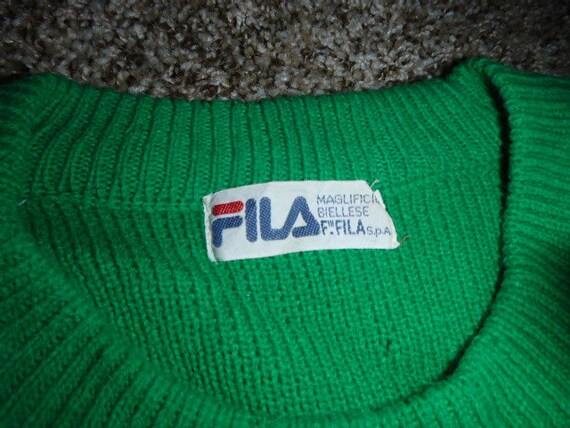 Vintage FILA Ski Sweater. This is the REAL DEAL Vintage Rare Etsy