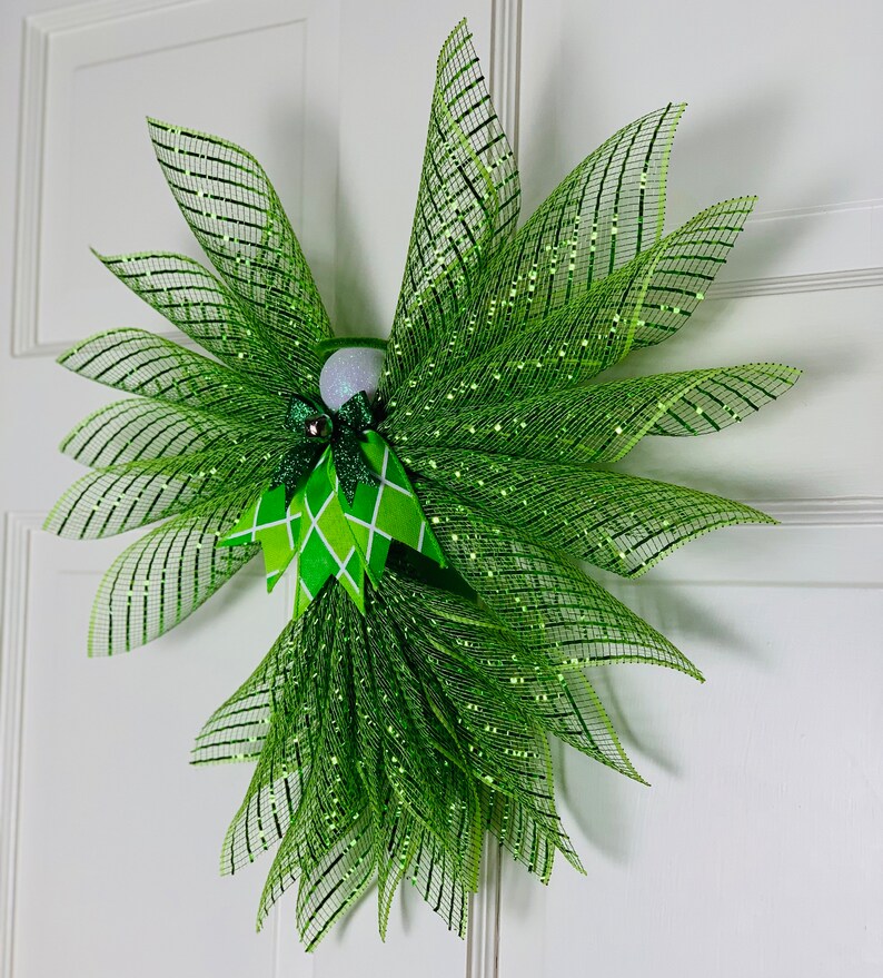 Angel Tree Topper Green Angel Tree Topper St. Patricks Day Etsy