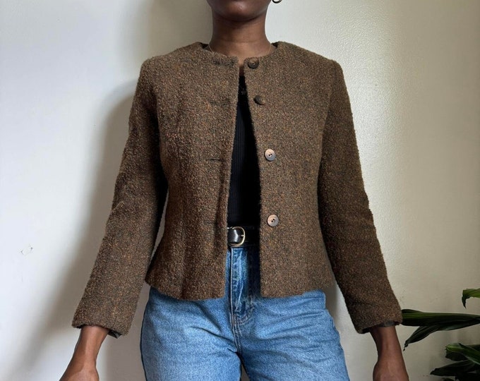 Vintage button down blazer jacket