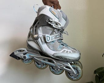 Patines en línea vintage Rollerblade Spark 84 de magnesio, talla 9
